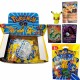 Фигурки с карточками Pokemon в пакете