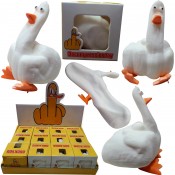 Игрушка антистресс Утка-гусь с песком