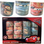 Игрушка пружинка радуга машинки