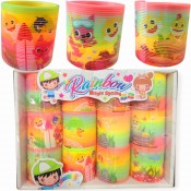Игрушка пружинка радуга пластиковая