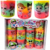 Игрушка пружинка радуга пластиковая