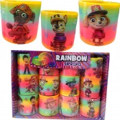 Игрушка пружинка радуга пластиковая