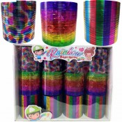 Игрушка пружинка радуга пластиковая